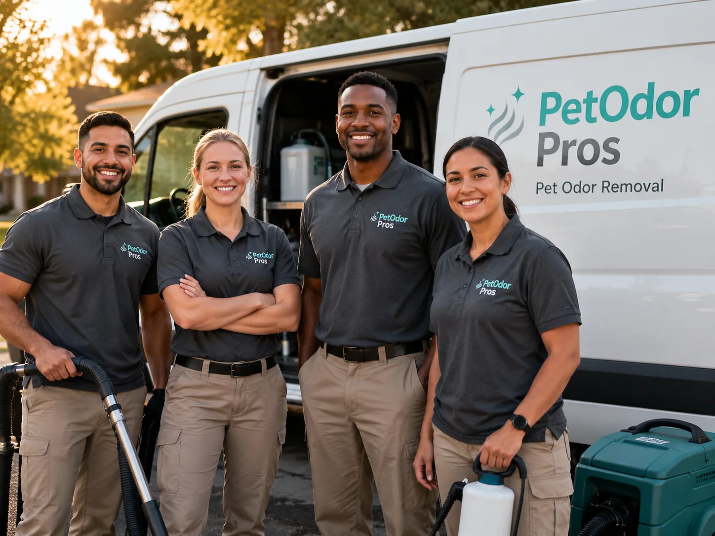 Pet Odor Removal team serving Monroe, CT